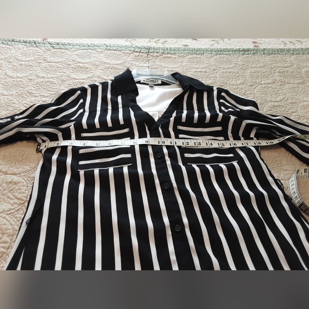 NEW, EXPRESS THE PORTOFIND SHIRT DRESS, SIZE XS - Picture 10 of 16